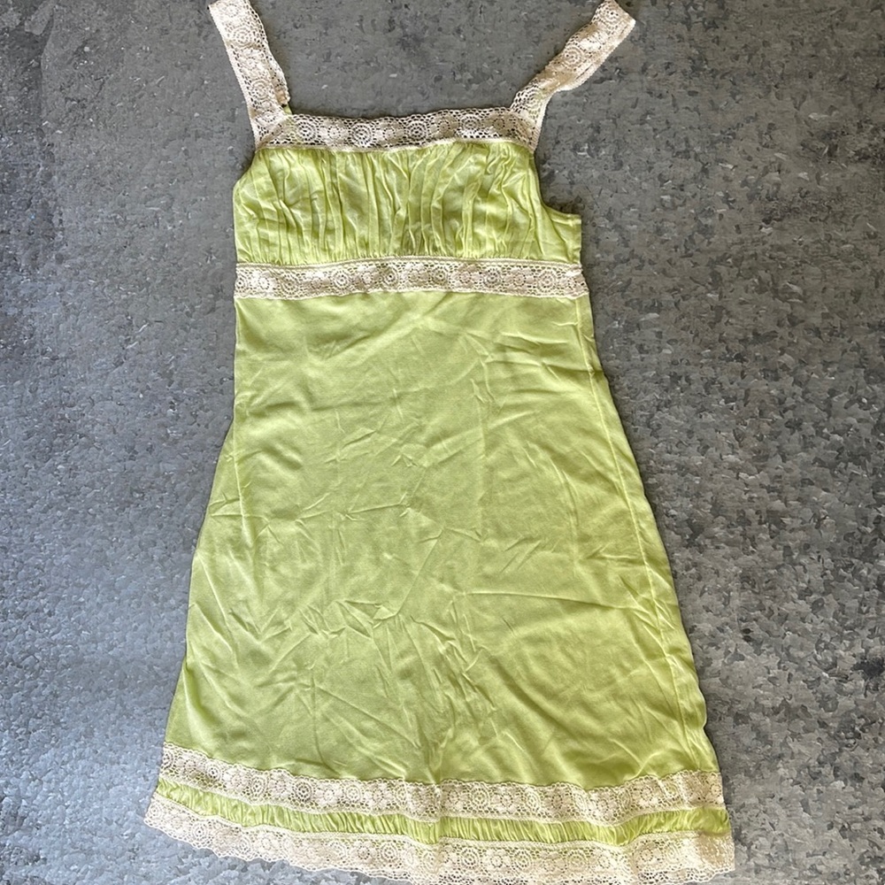 Beautiful lime and cream Cosabella nightgown